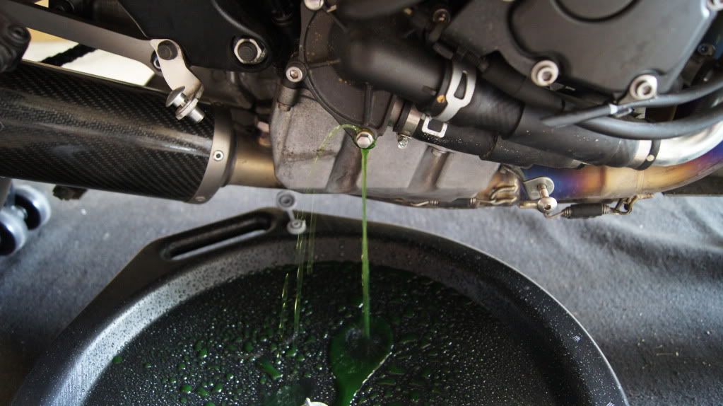 My First Coolant Flush Yamaha R6 Forum YZFR6 Forums